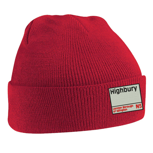 Arsenal Highbury Beanie Hat