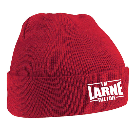 Larne Football Beanie Hat