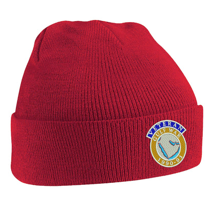 Gulf War Veteran 1990-91 Beanie Hat