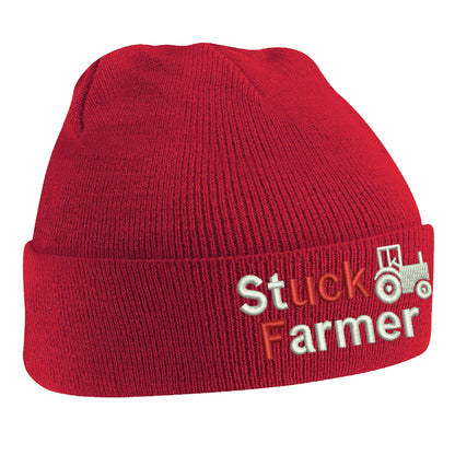 Stuck Farmer Keir Starmer Beanie Hat