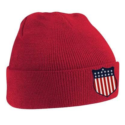 Retro USA 1913 Soccer Beanie Hat