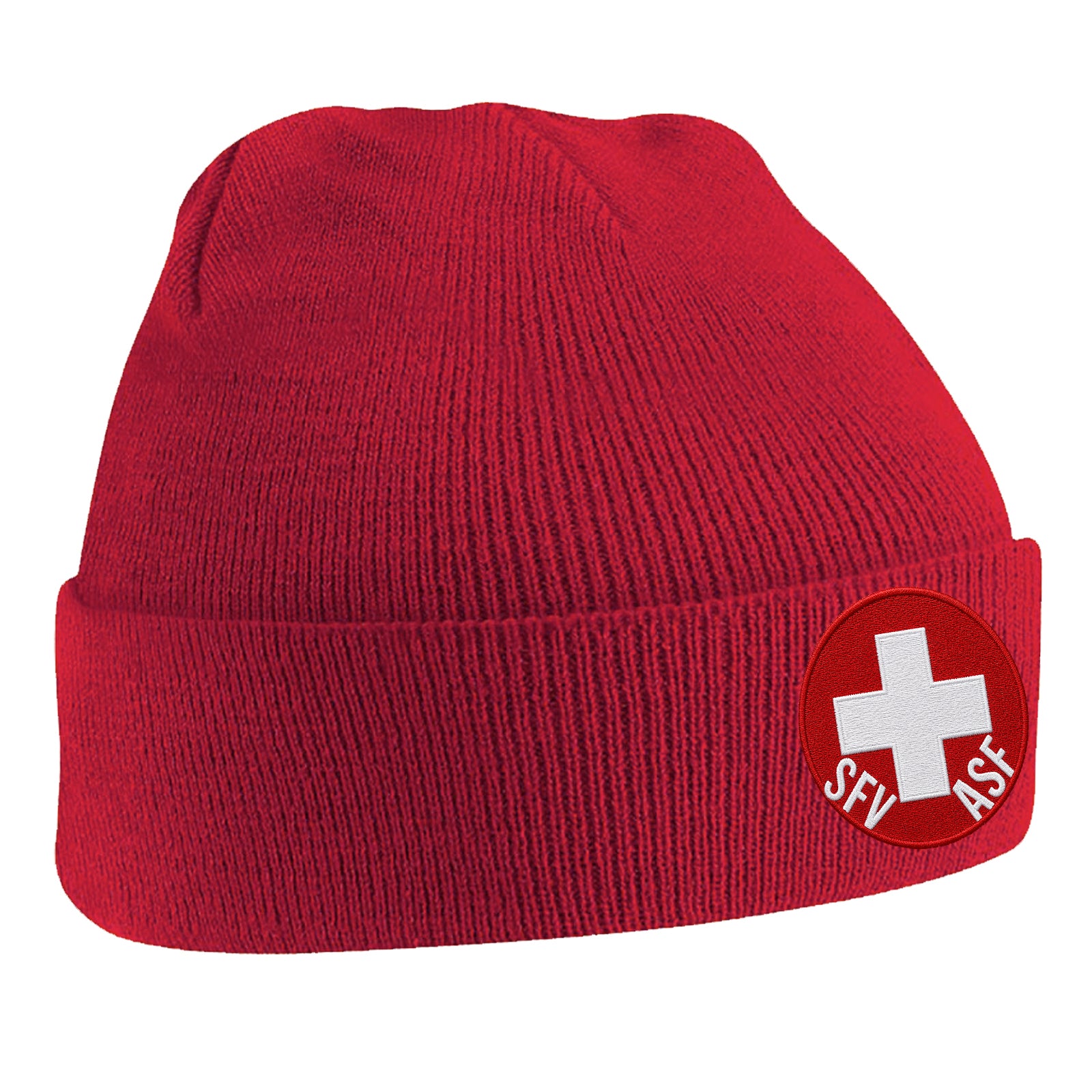 Switzerland Football Beanie Hat