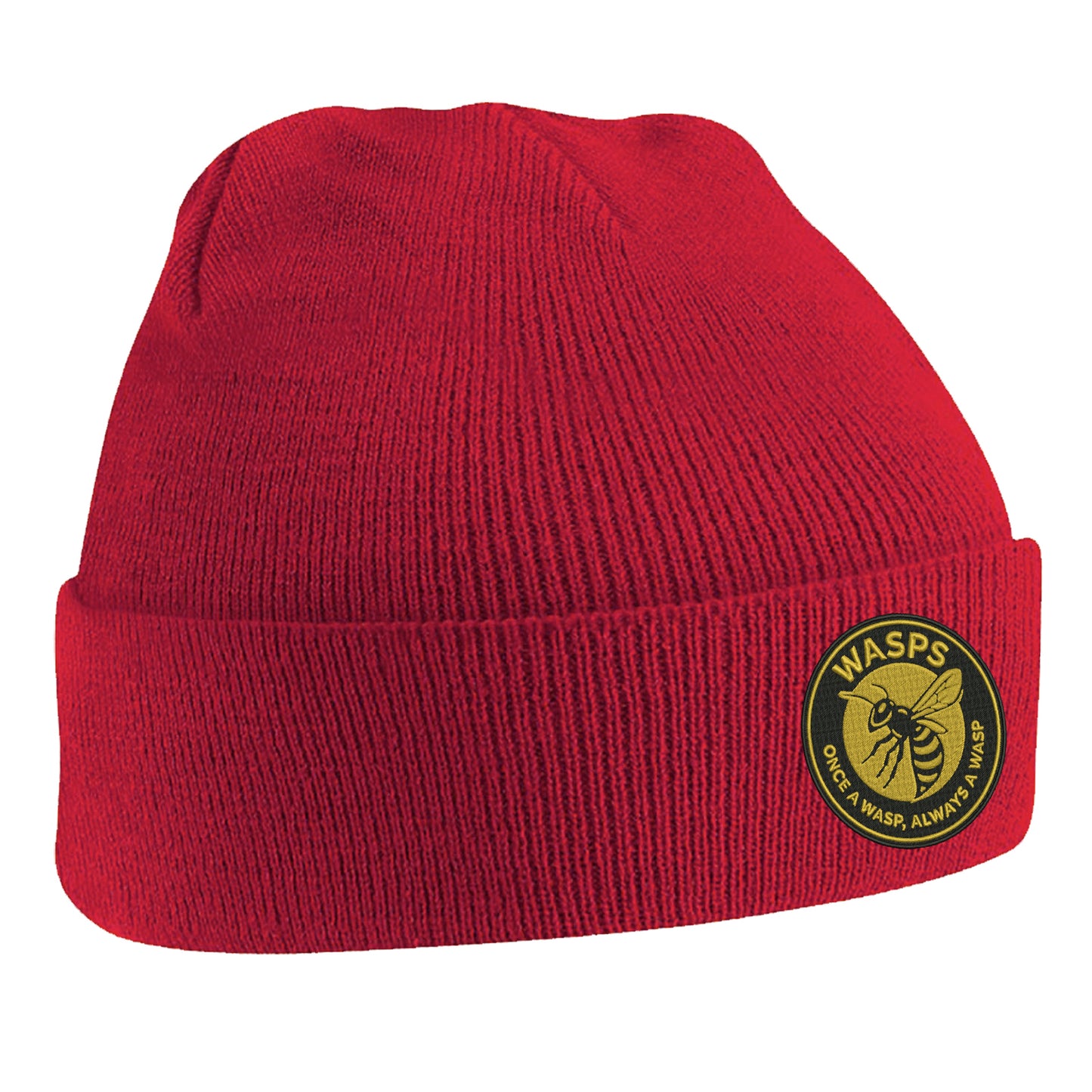 Once a Wasp Always a Wasp Rugby Beanie Hat 