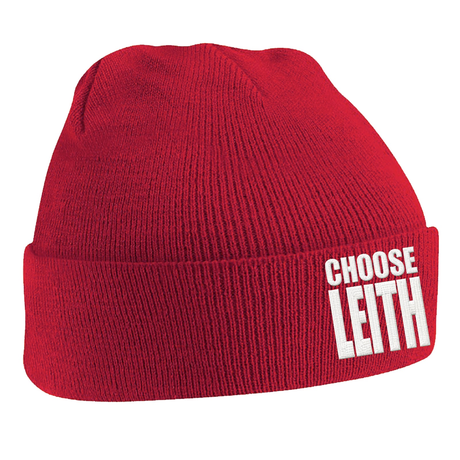 Hibs FC Choose Leith Football Beanie Hat 