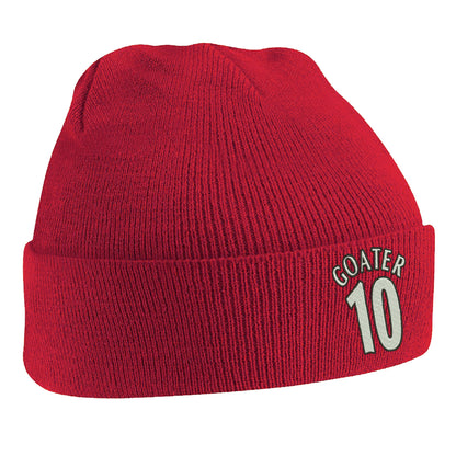 Goater 10 Embroidered Beanie Hat