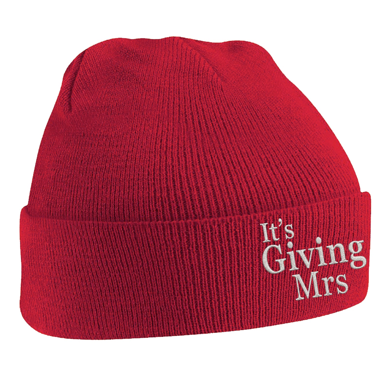 It's Giving Mrs Beanie Hat