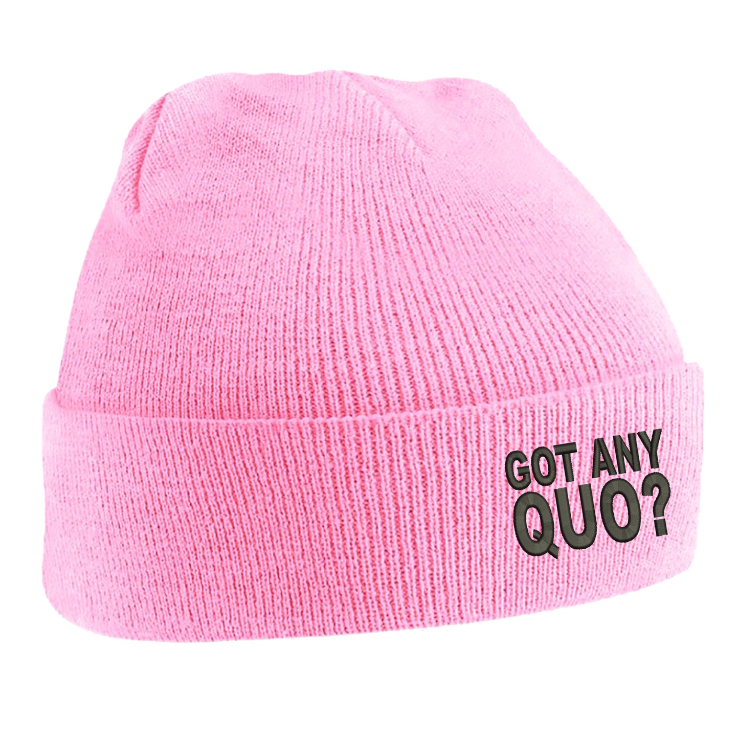 Got Any Quo Embroidered Beanie Hat