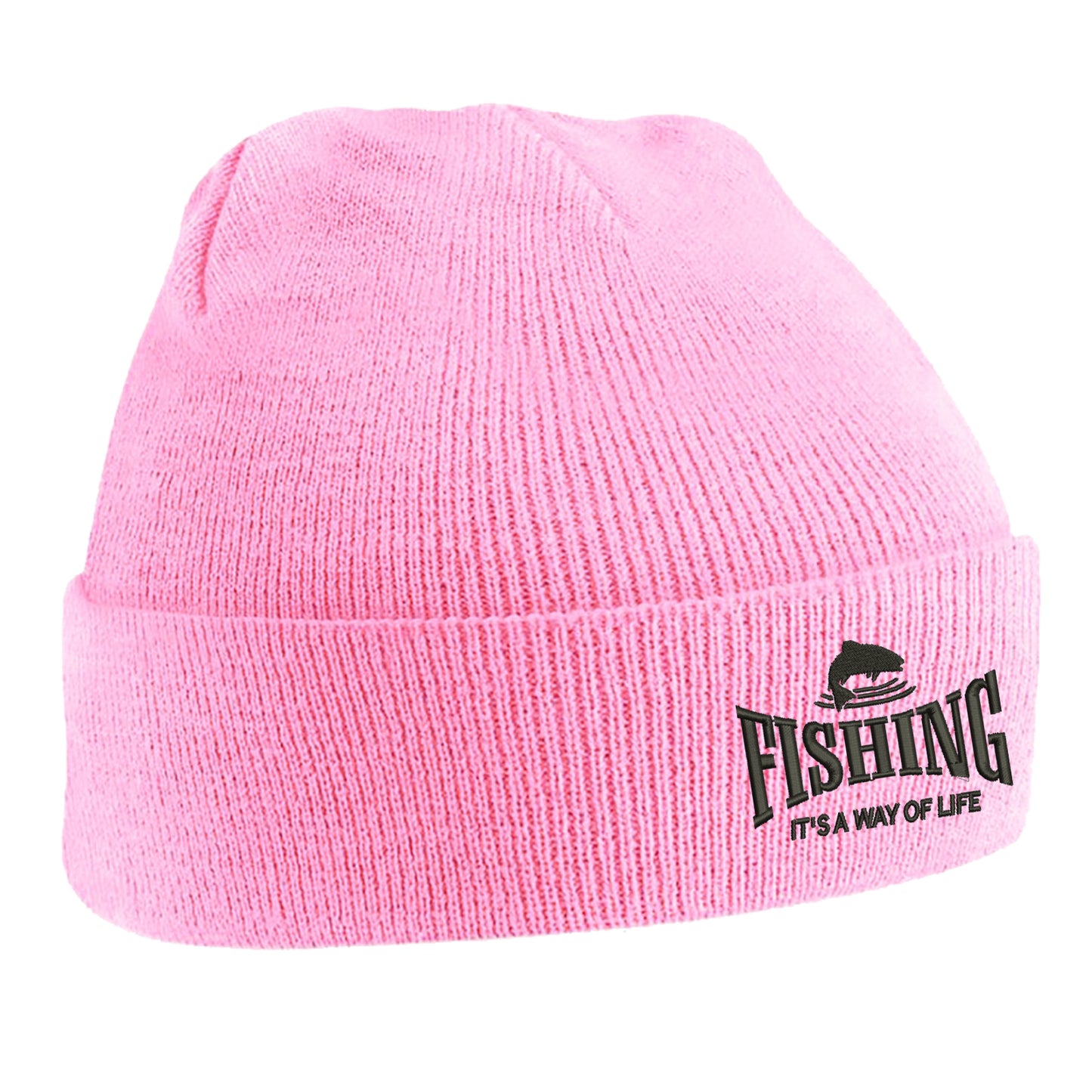 Fishing It's a Way of Life Beanie Hat