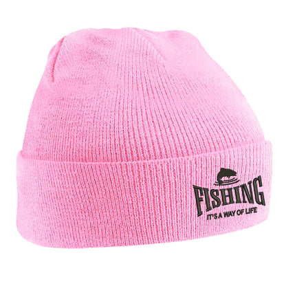 Fishing It's a Way of Life Beanie Hat