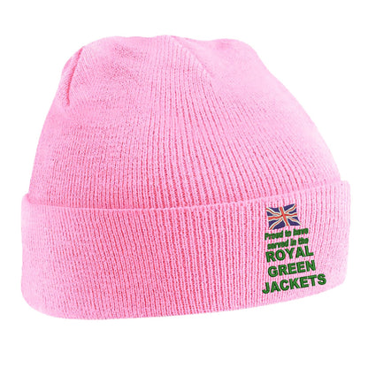 Proud to Have Served in The Royal Green Jackets Beanie Hat