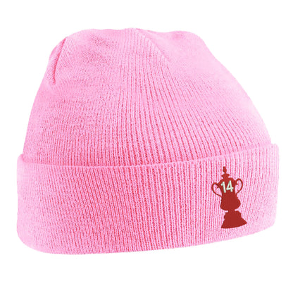 Arsenal 14 Time FA Cup Beanie Hat