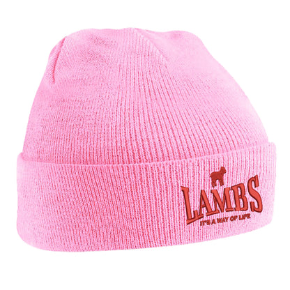 Lambs It's a Way of Life Beanie Hat