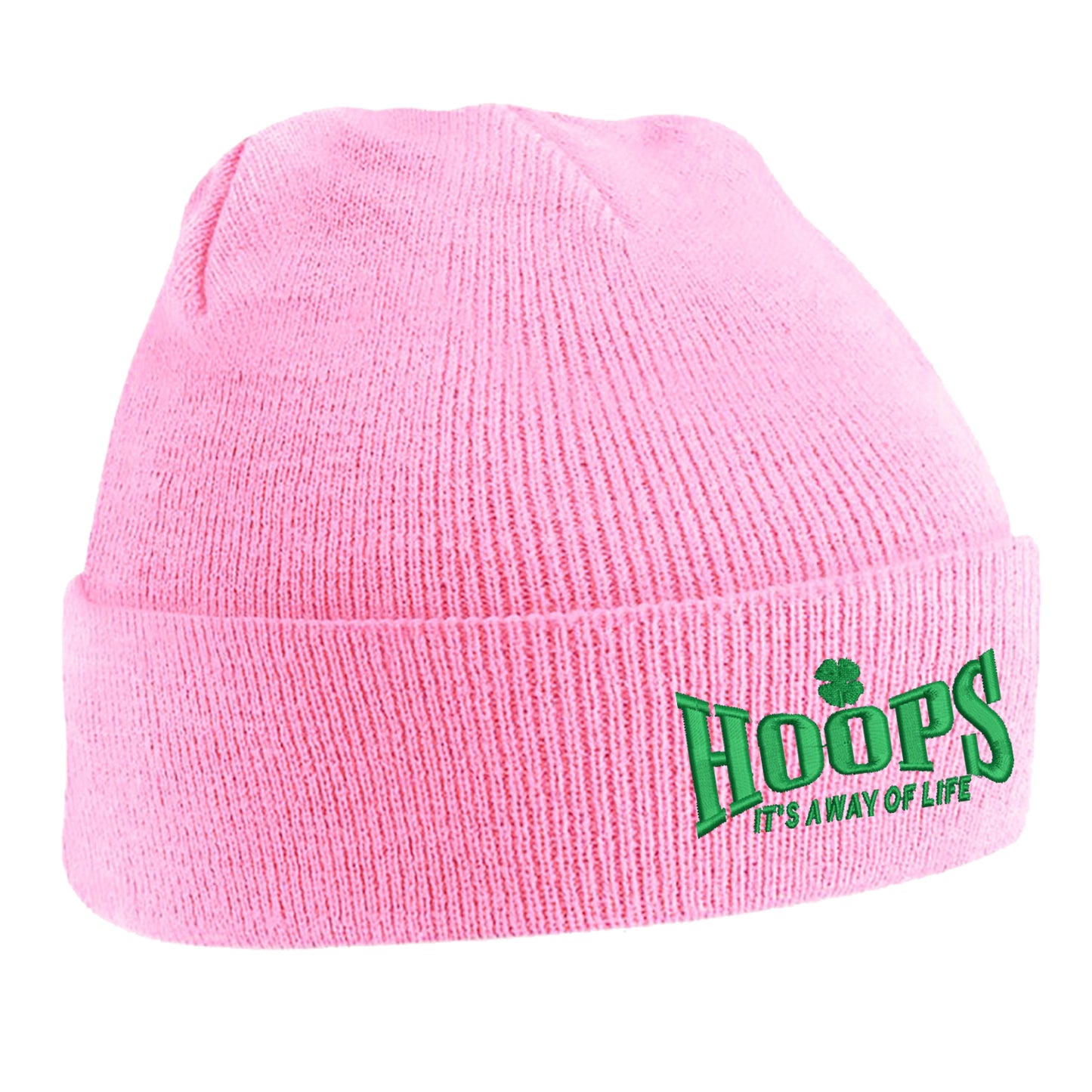 Hoops Its a Way of Life Embroidered Beanie Hat