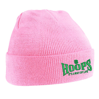 Hoops Its a Way of Life Embroidered Beanie Hat