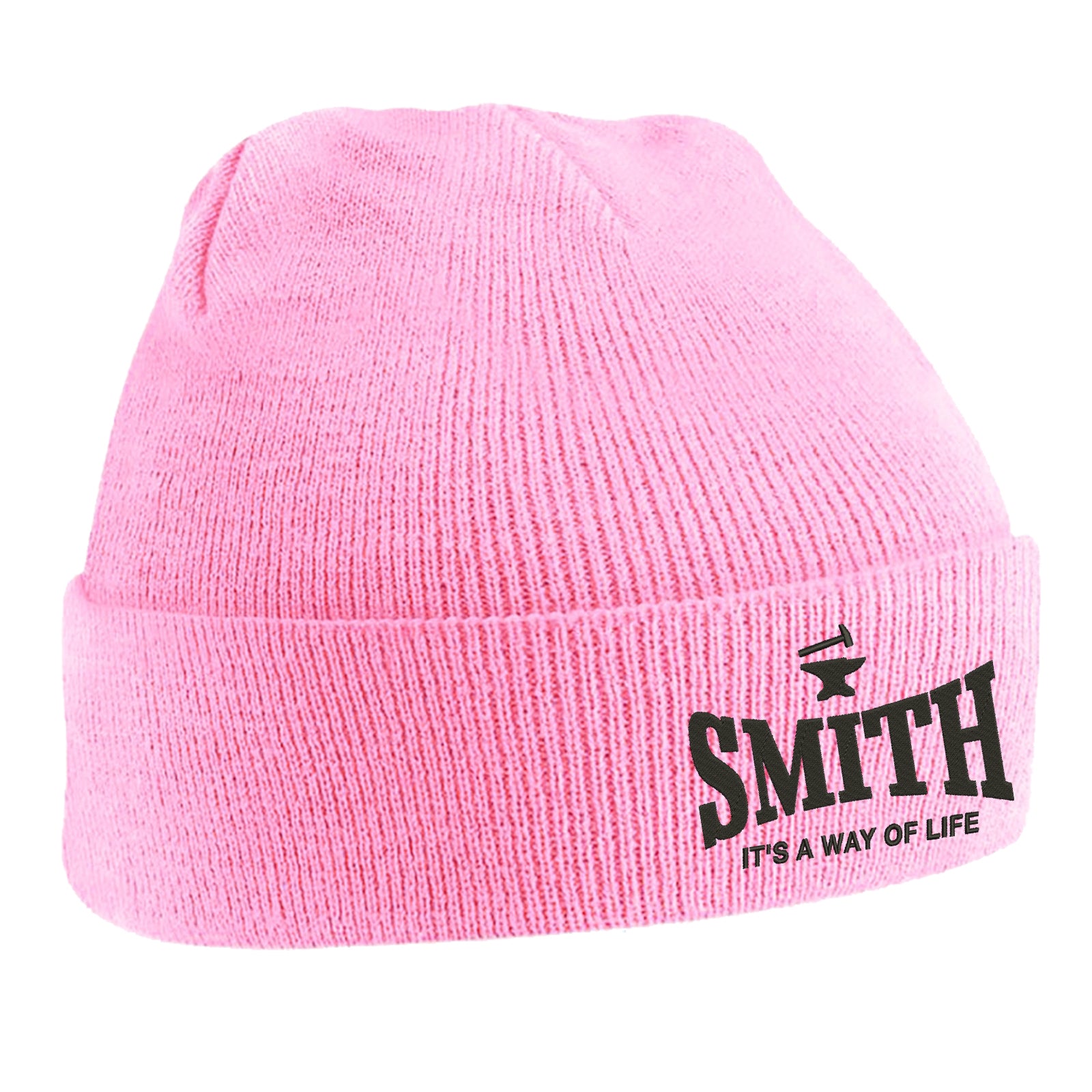 Smith Embroidered Beanie Hat