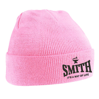 Smith Embroidered Beanie Hat