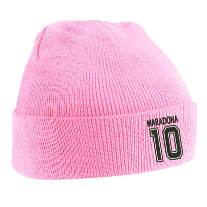 Maradona 10 Beanie Hat