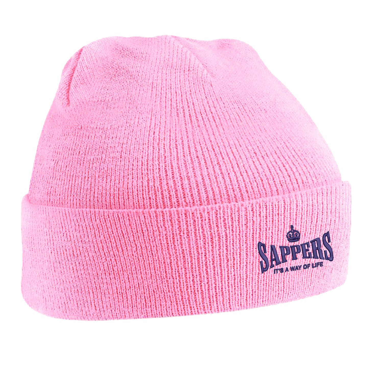 Sappers It's a Way of Life Embroidered Beanie Hat