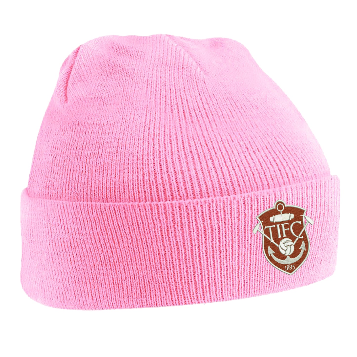 Retro Thames Ironworks FC Embroidered Beanie Hat