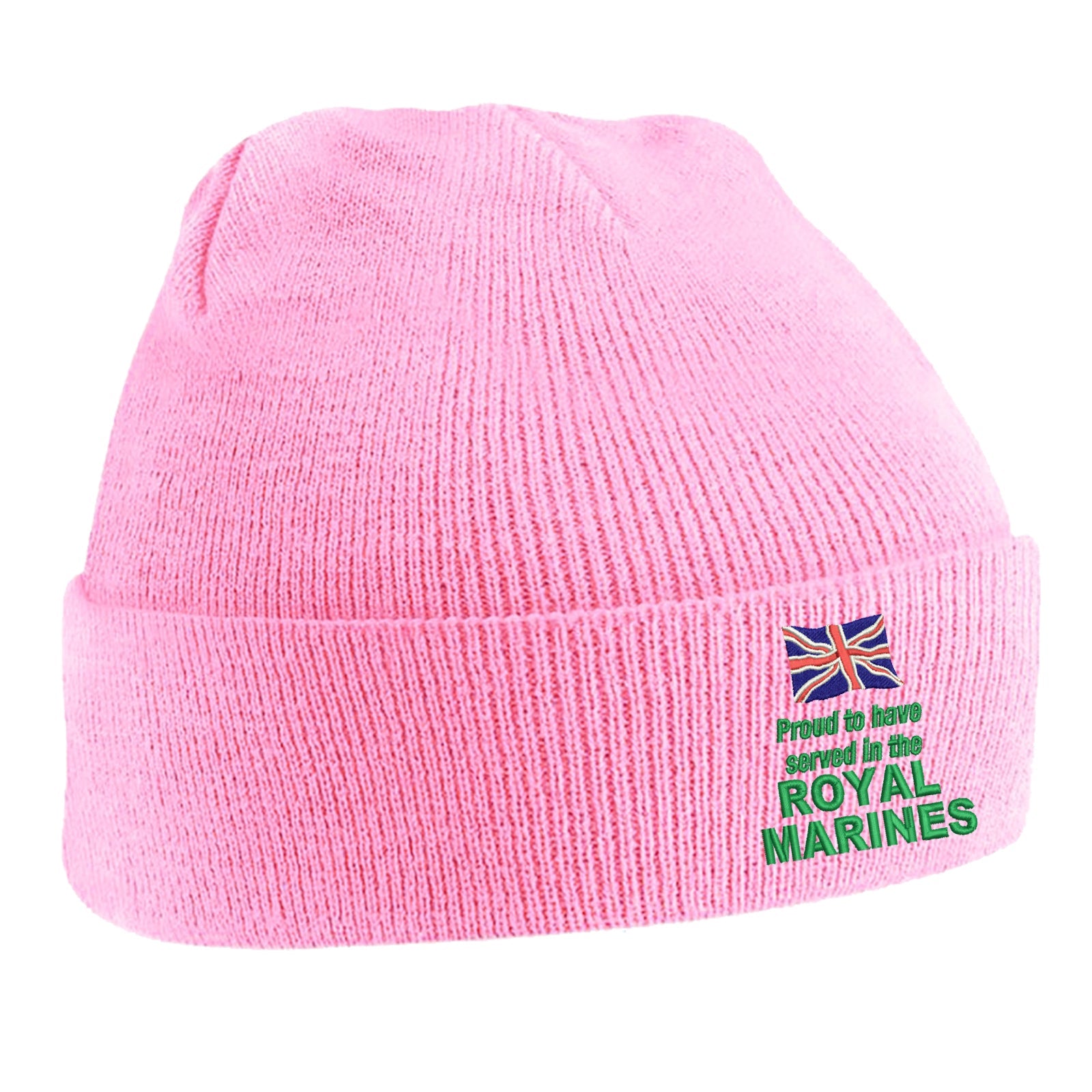 Proud to Have Served in The Royal Marines Beanie Hat
