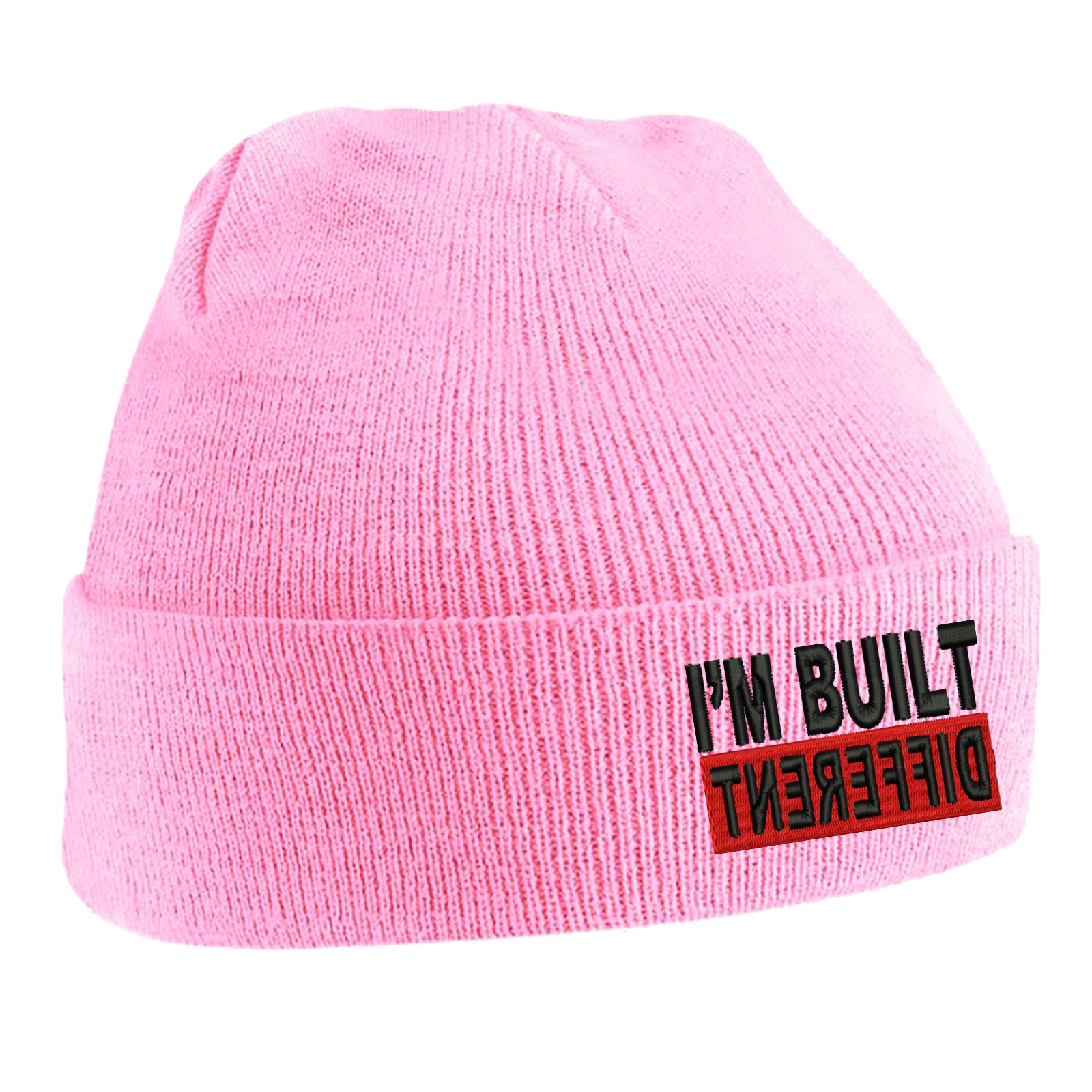 Hits Different Embroidered Beanie Hat