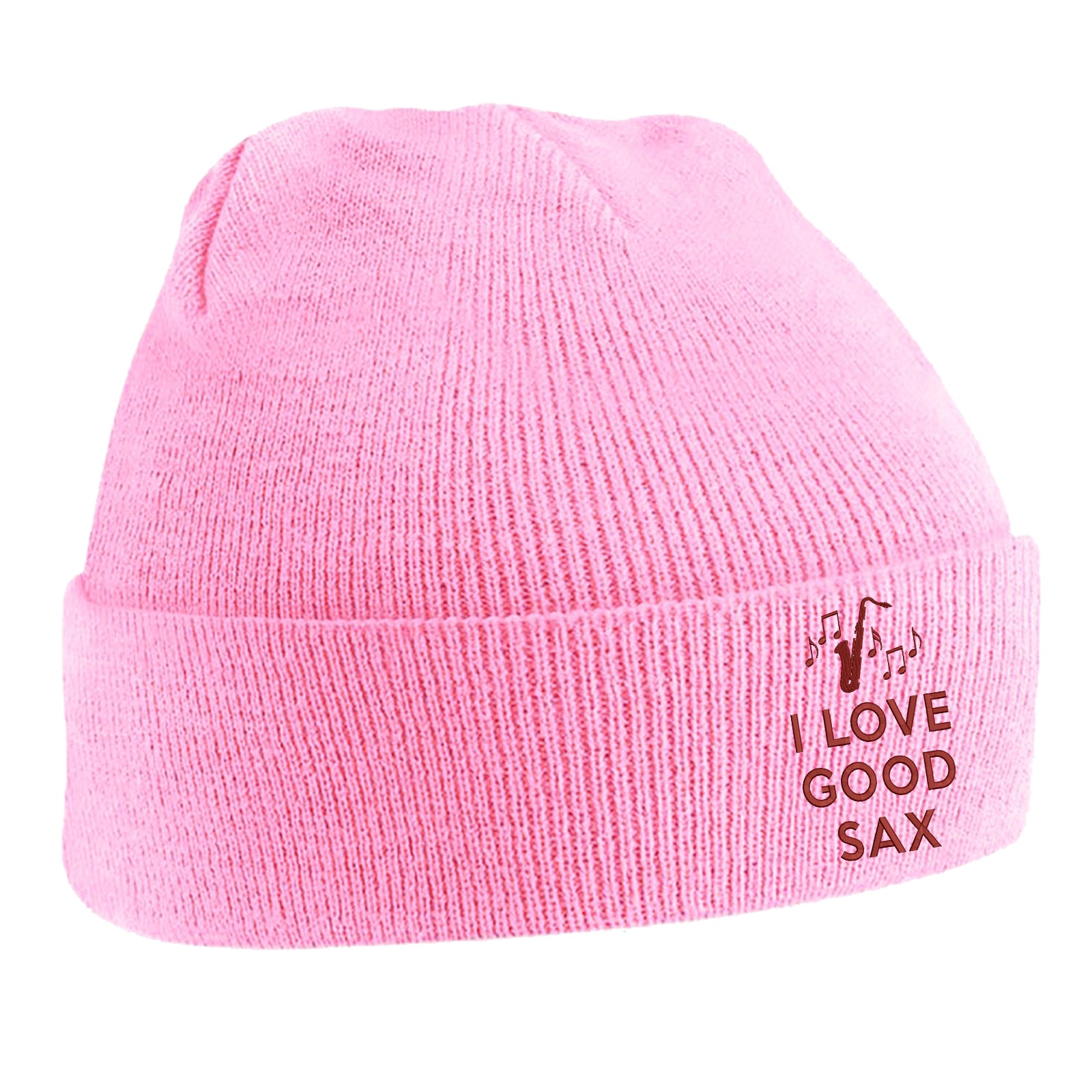 I Love Good Sax Beanie Hat
