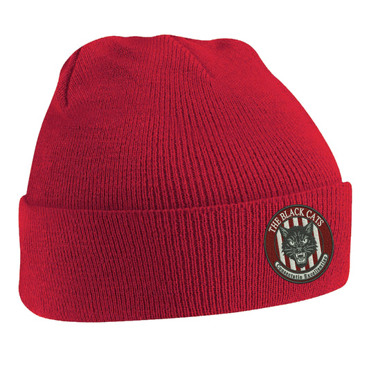 Sunderland AFC Embroidered Beanie Hat