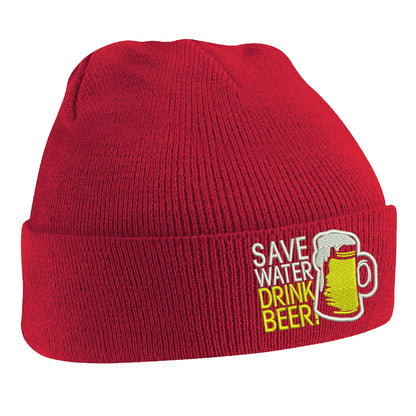 Save Water Drink Beer Hat