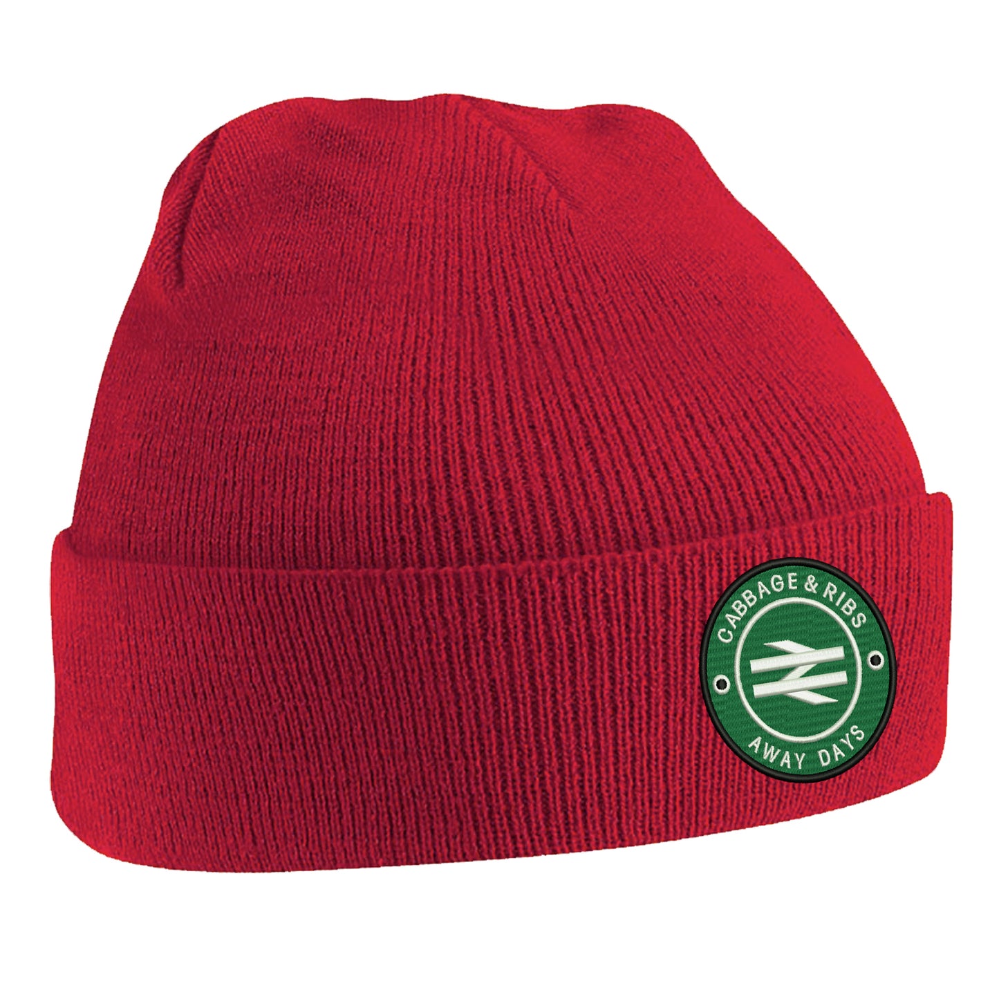 Cabbage & Ribs Away Days Embroidered Beanie Hat