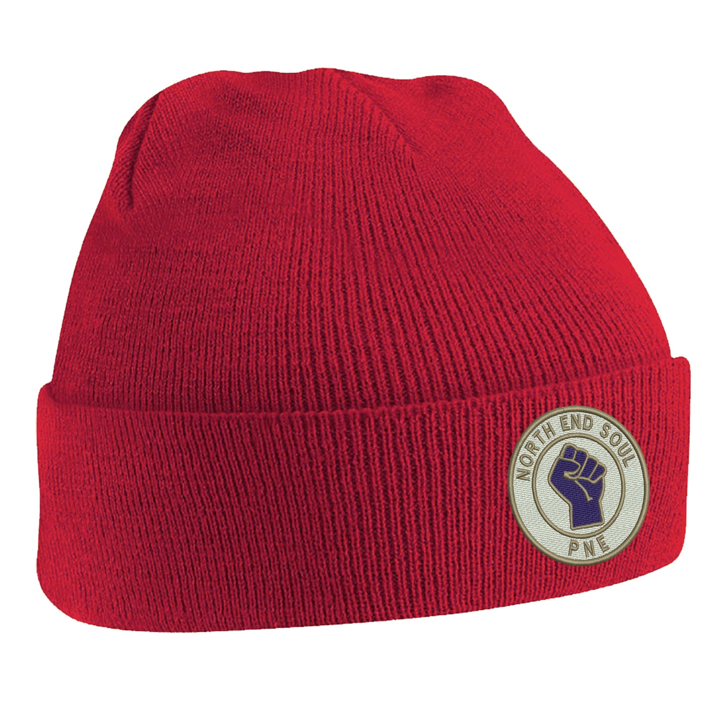 North End  Soul PNE Embroidered Beanie Hat