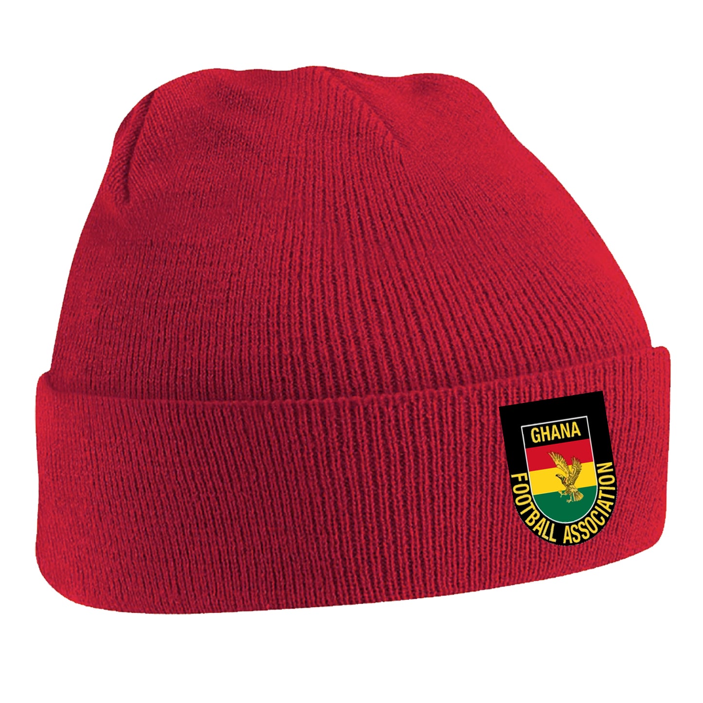 Retro Ghana 1966 Embroidered Beanie Hat