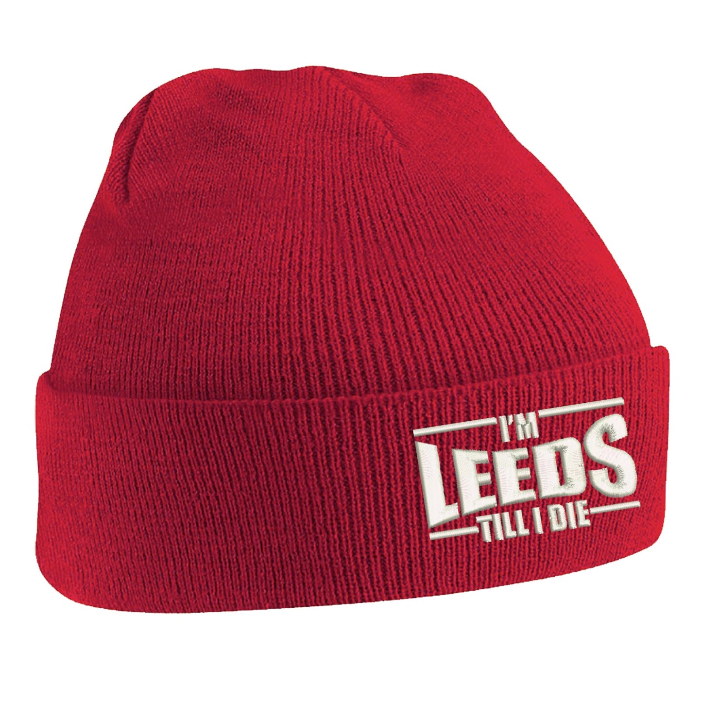 Leeds Football Beanie Hat