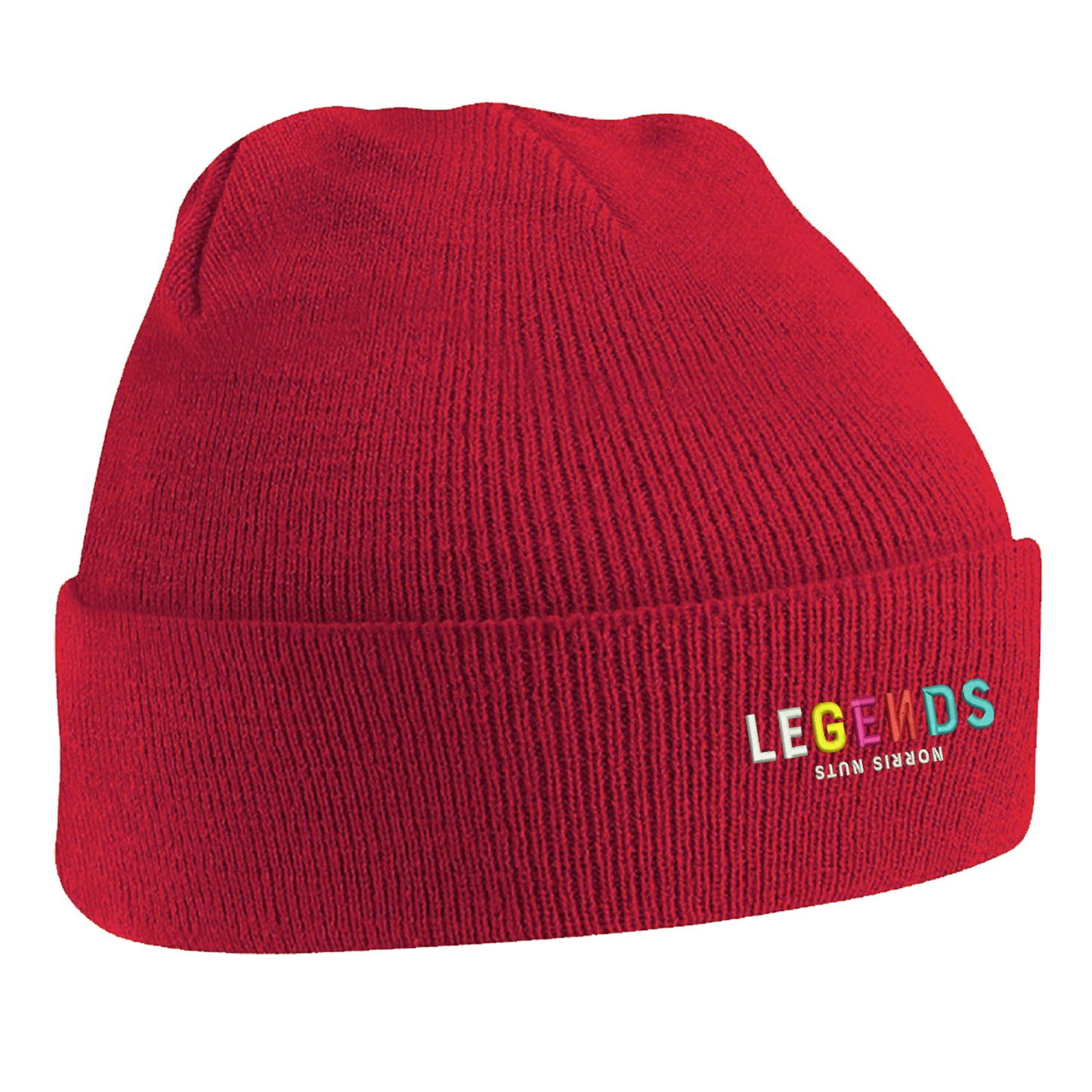 Norris Nuts Legends Embroidered Beanie Hat