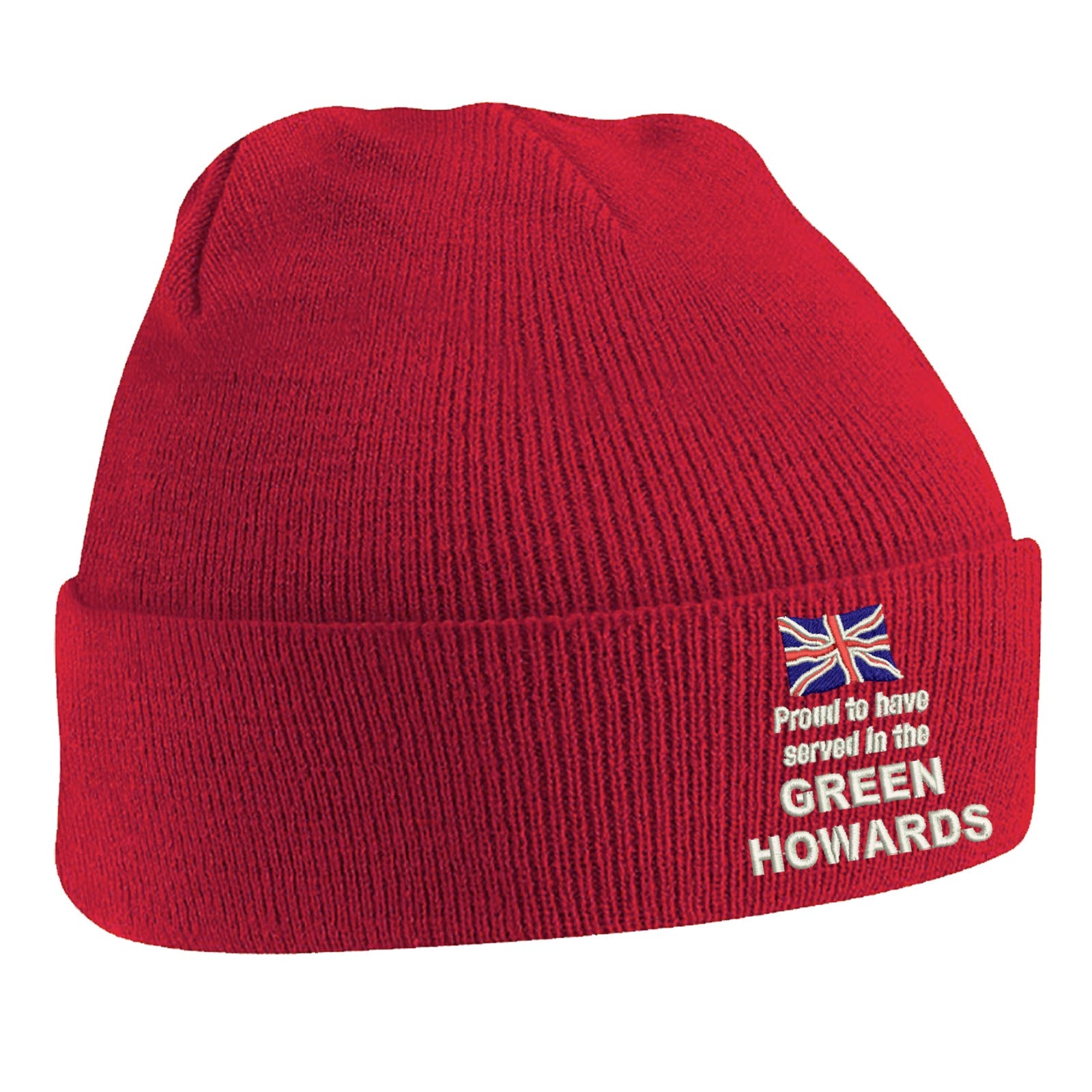 Proud to Have Served in The Green Howards Beanie Hat