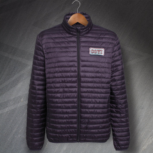 COYI Embroidered Fineline Padded Jacket