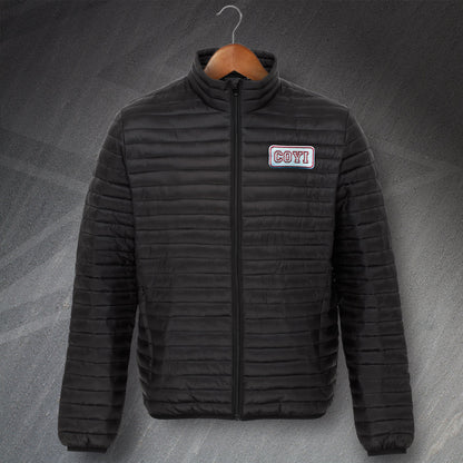 COYI Embroidered Fineline Padded Jacket