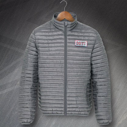 COYI Embroidered Fineline Padded Jacket