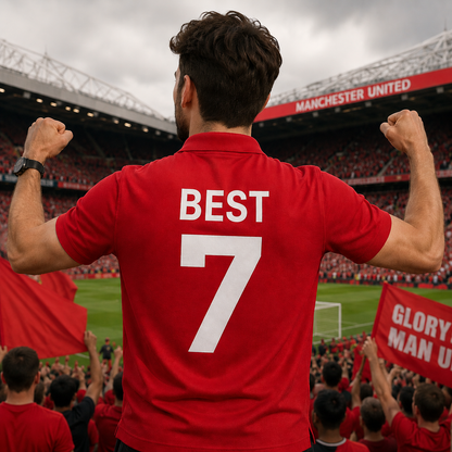 George Best Manchester United Shirt