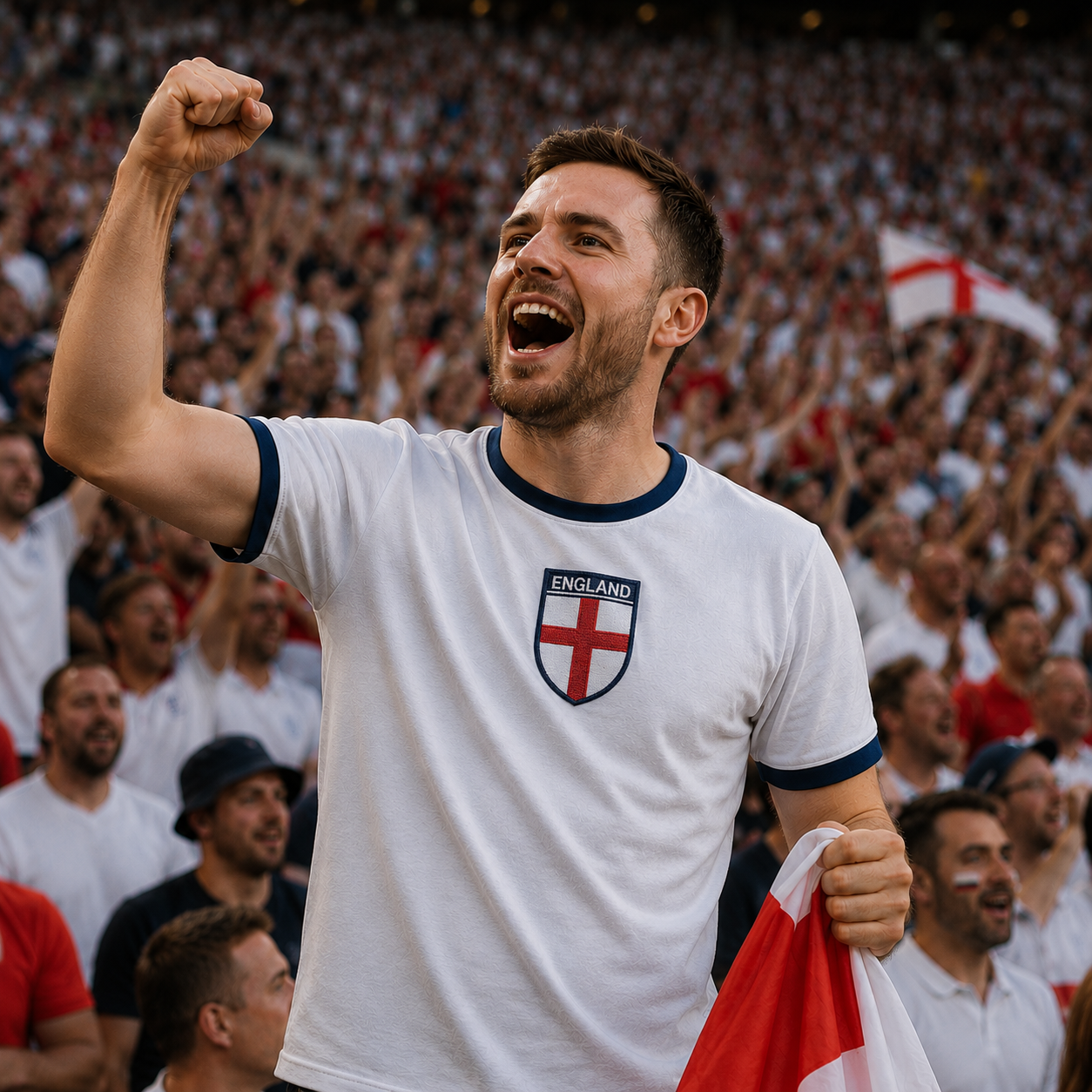 Mens England Football Shirt