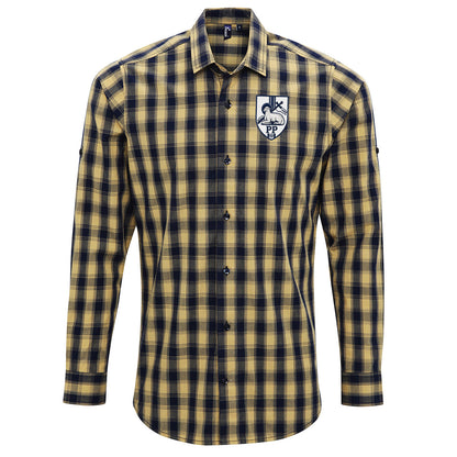 Classic Preston Football Check Long Sleeve Shirt 