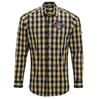 Colwyn Bay Football Check Long Sleeve Shirt