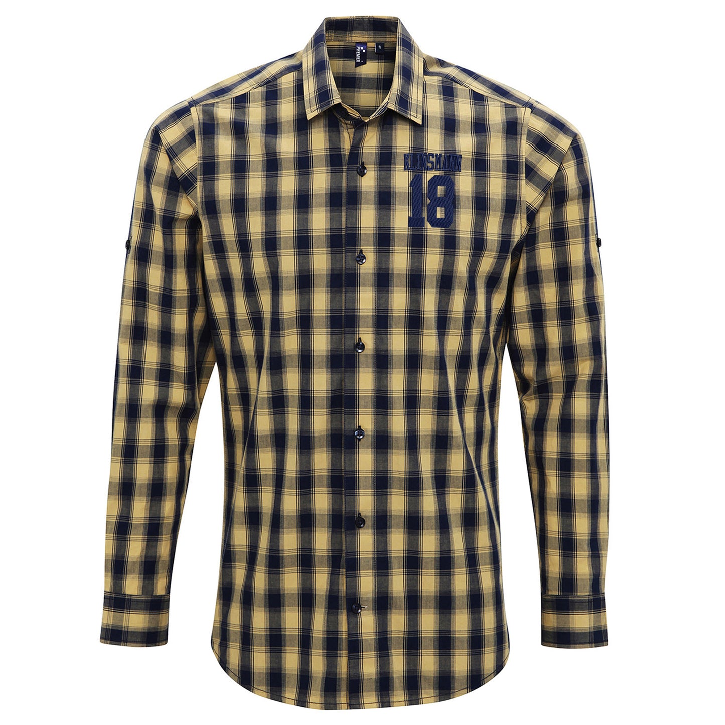 Klinsmann 18 Embroidered Long Sleeve Mulligan Check Shirt