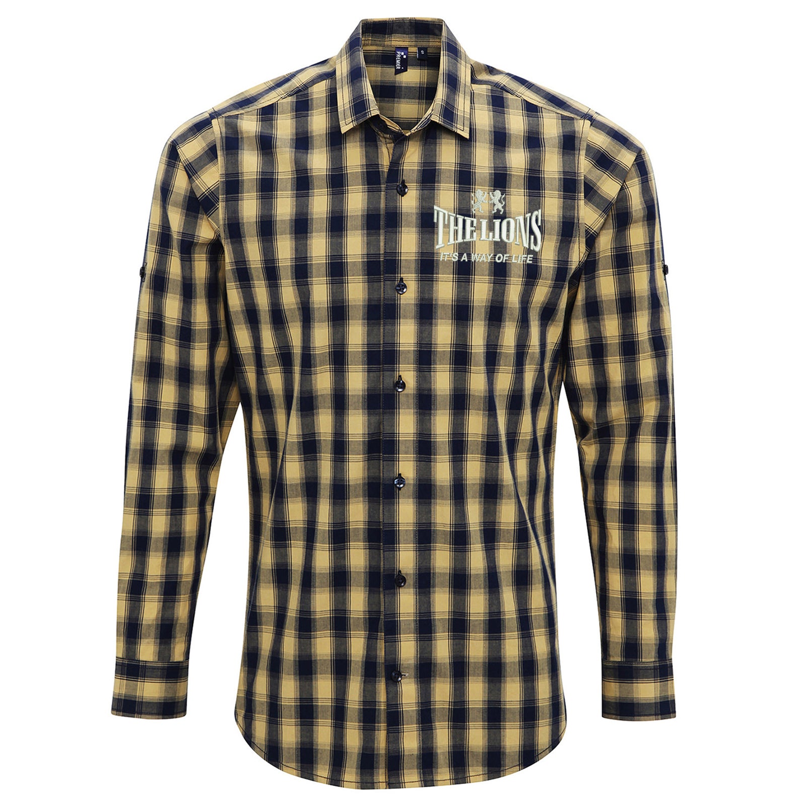 Millwall FC Check Long Sleeve Shirt