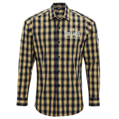 Millwall FC Check Long Sleeve Shirt