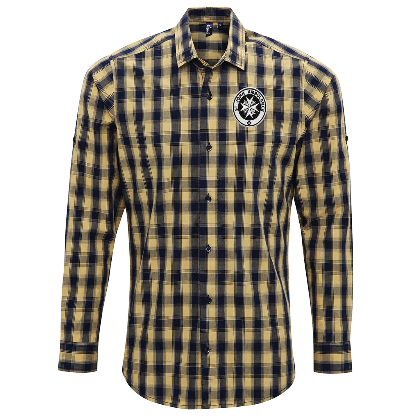 St John Ambulance Check Long Sleeve Shirt