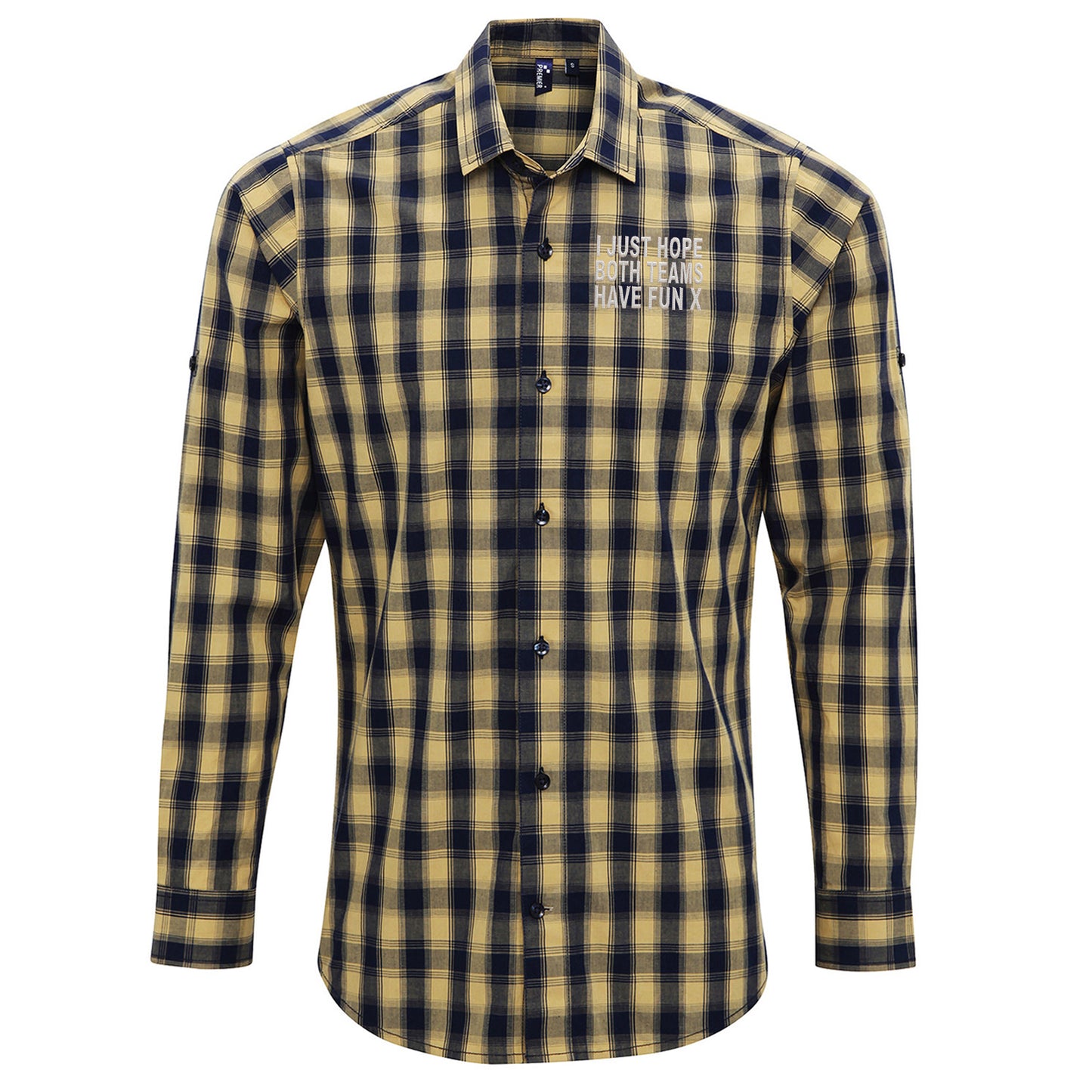 I Just Hope Both Teams Have Fun Check Long Sleeve Shirt