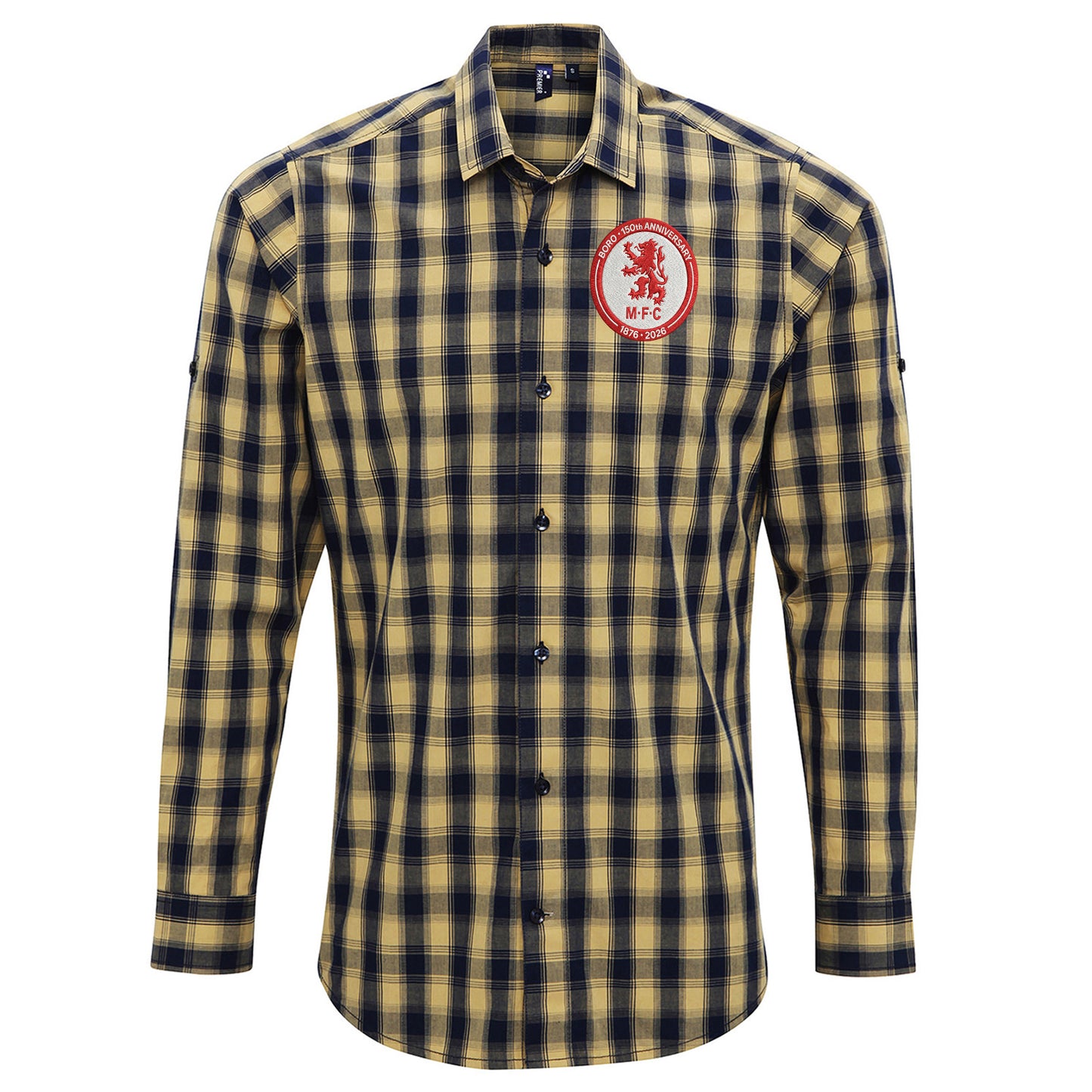 Middlesbrough 150th Anniversary Check Long Sleeve Shirt