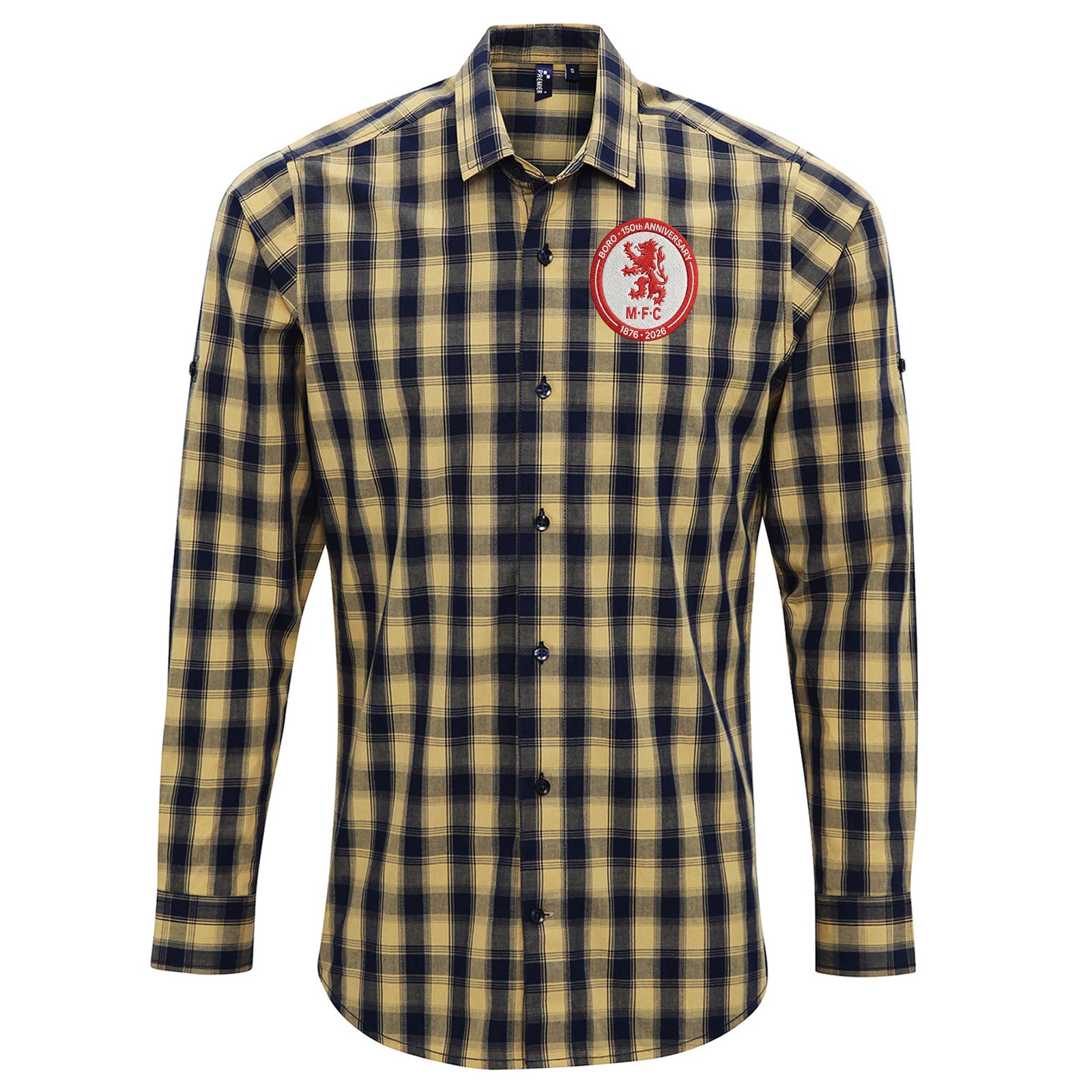 Middlesbrough 150th Anniversary Check Long Sleeve Shirt