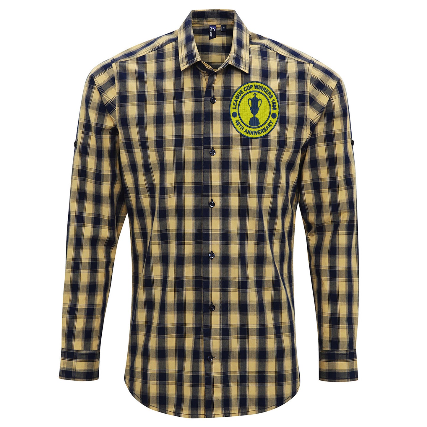 Oxford United League Check Long Sleeve Shirt