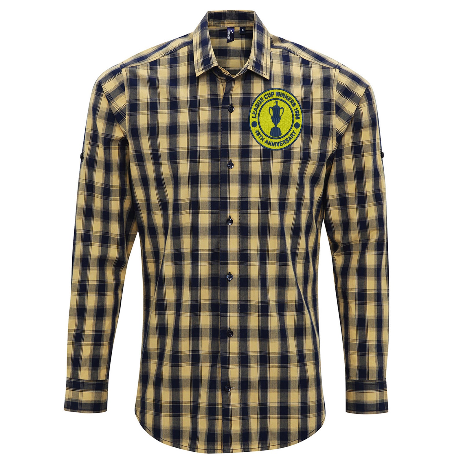Oxford United League Check Long Sleeve Shirt